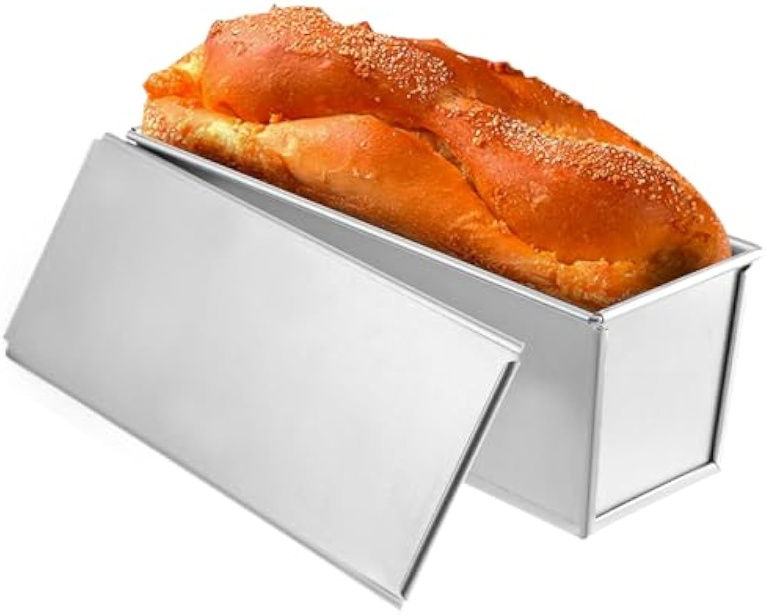 Forma de Pão - Caixa de Pão de Aço Inoxidável para Armazenamento de Cozinha