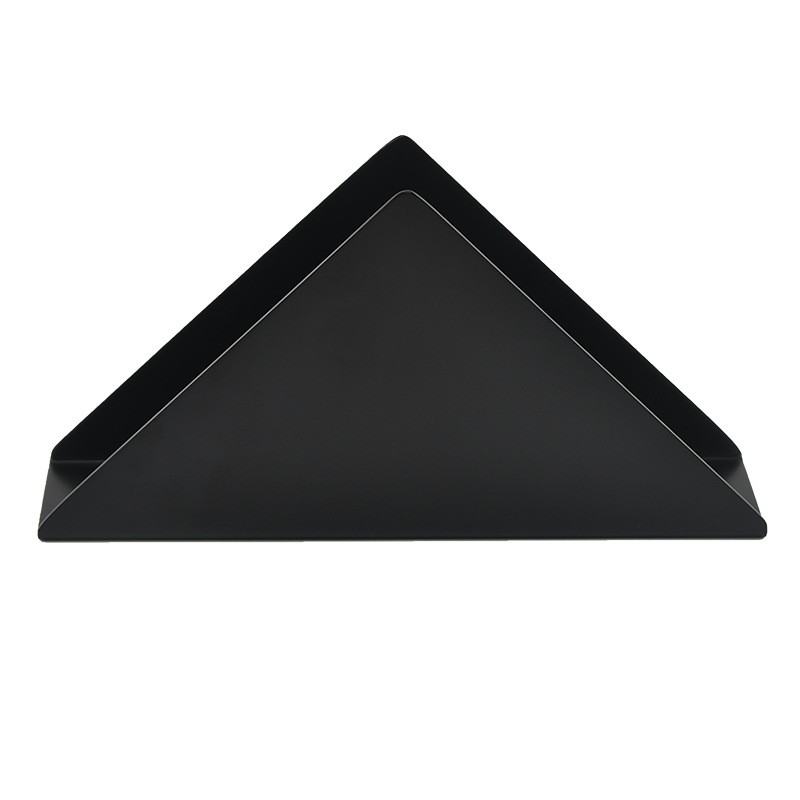 Porta-guardanapos de aço inoxidável para mesa de restaurante